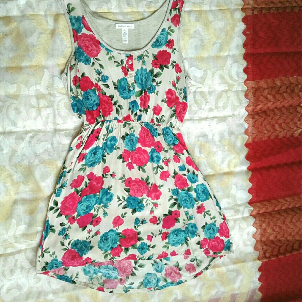 🏵🌹Rose Printed Dress 🌺🌹