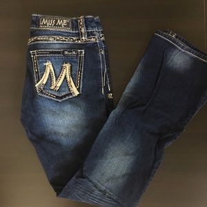 MISS ME boot cut jeans