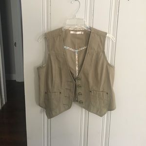 hunter green vest