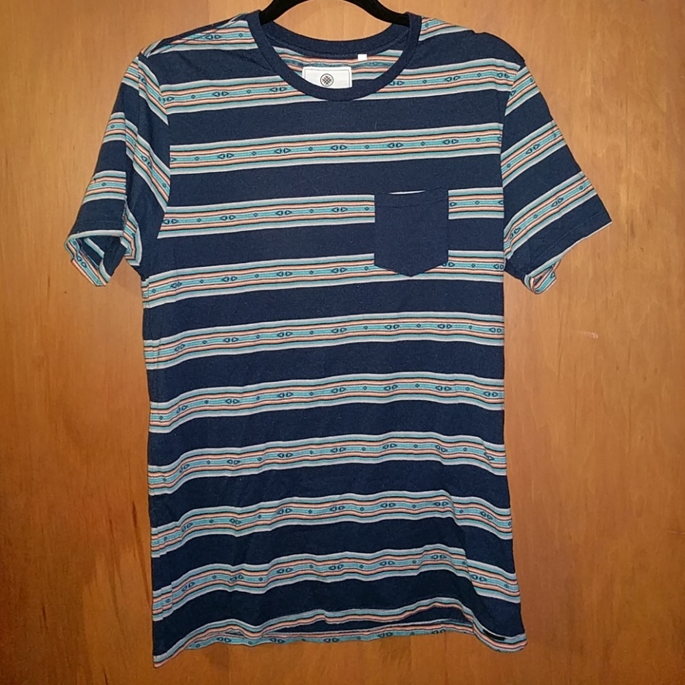 On the Byas print t-shirt
