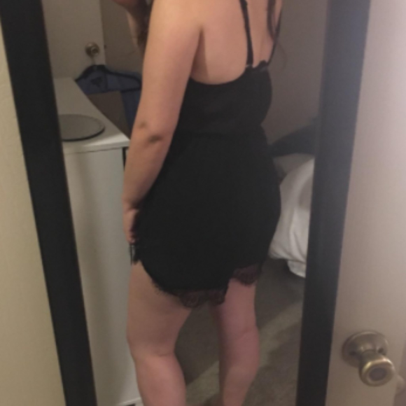 NEW SIZES! SALE!w/tags lacy black romper! - Picture 5 of 7