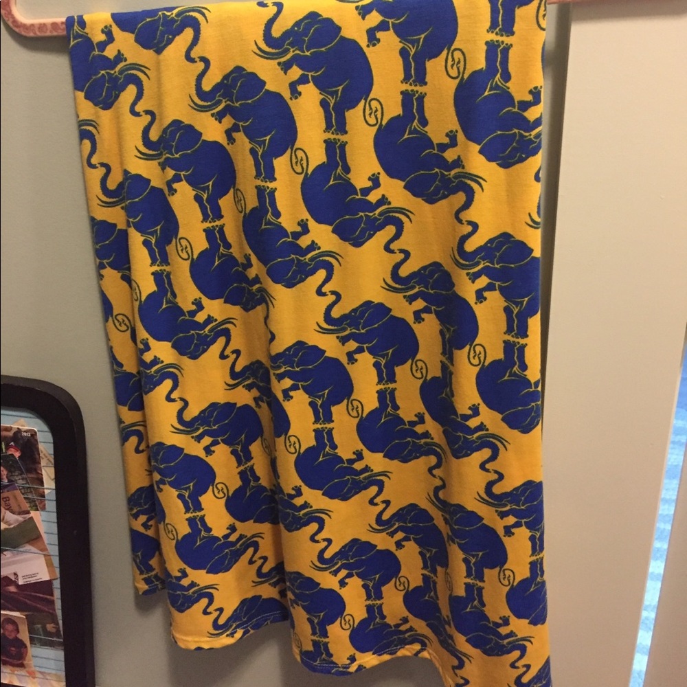 Lularoe Elephant Maxi skirt