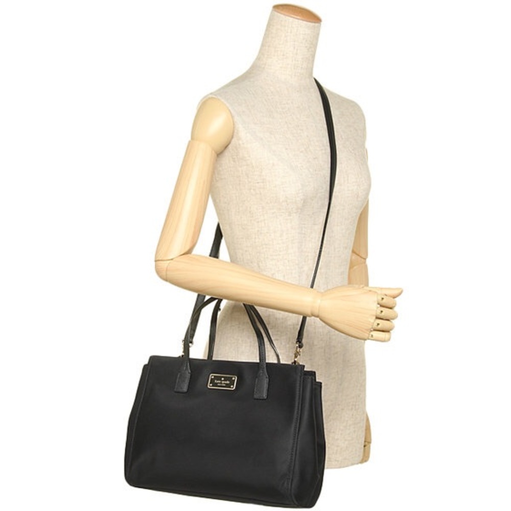 Kate Spade Avenue Small Loden Black Nylon handbag