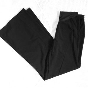 Pink Blush Black Maternity Dress Pants