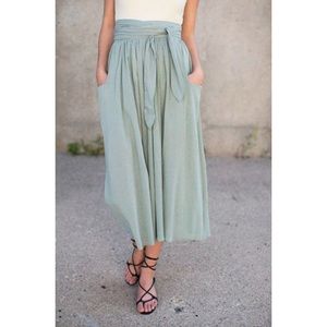 MARA HOFFMAN // Sage Midi Skirt