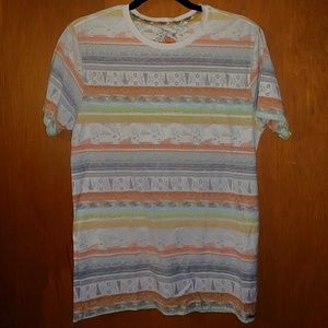 On the Byas print t-shirt