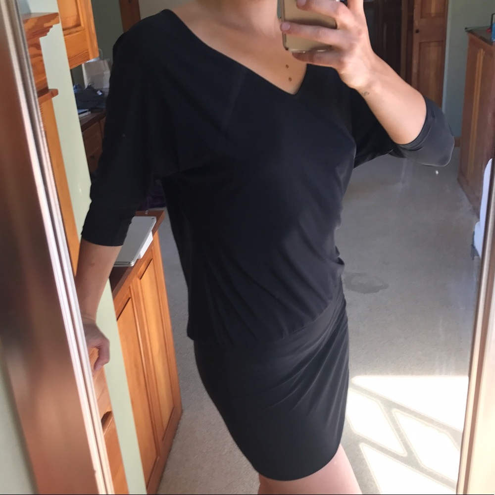Slinky Black Dress - XS/S