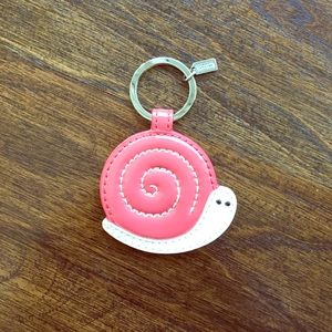 Coach Snail Keychain