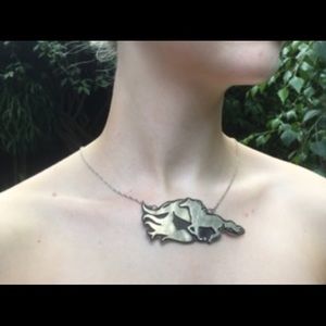 One-of-a-kind Sterling silver necklace