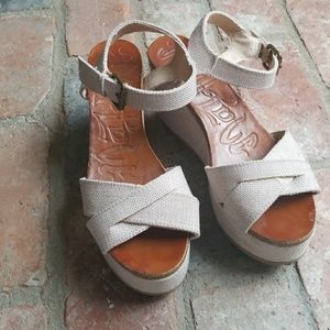 Wedge sandals