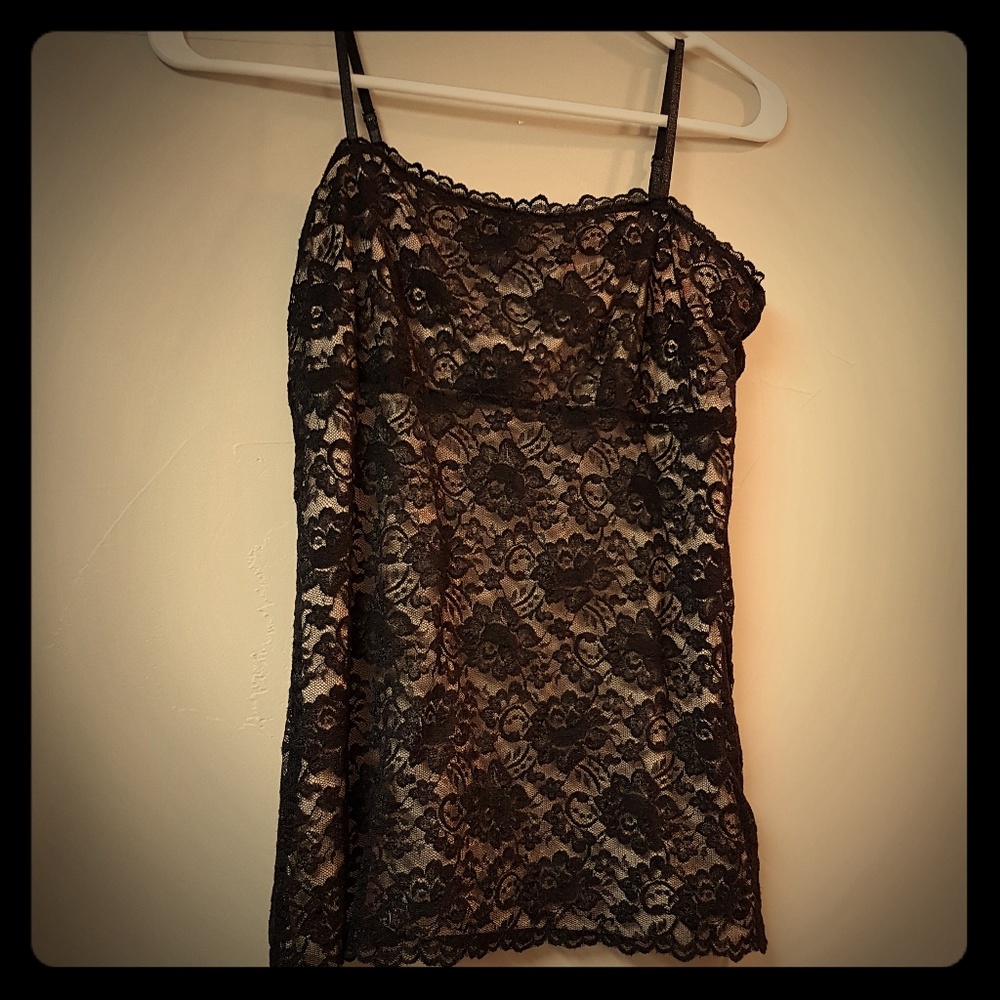 Black Lace Tank