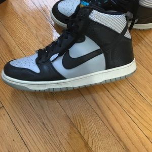RARE Nike Dunk Hi WAS Men's Size 12 Grey/Black