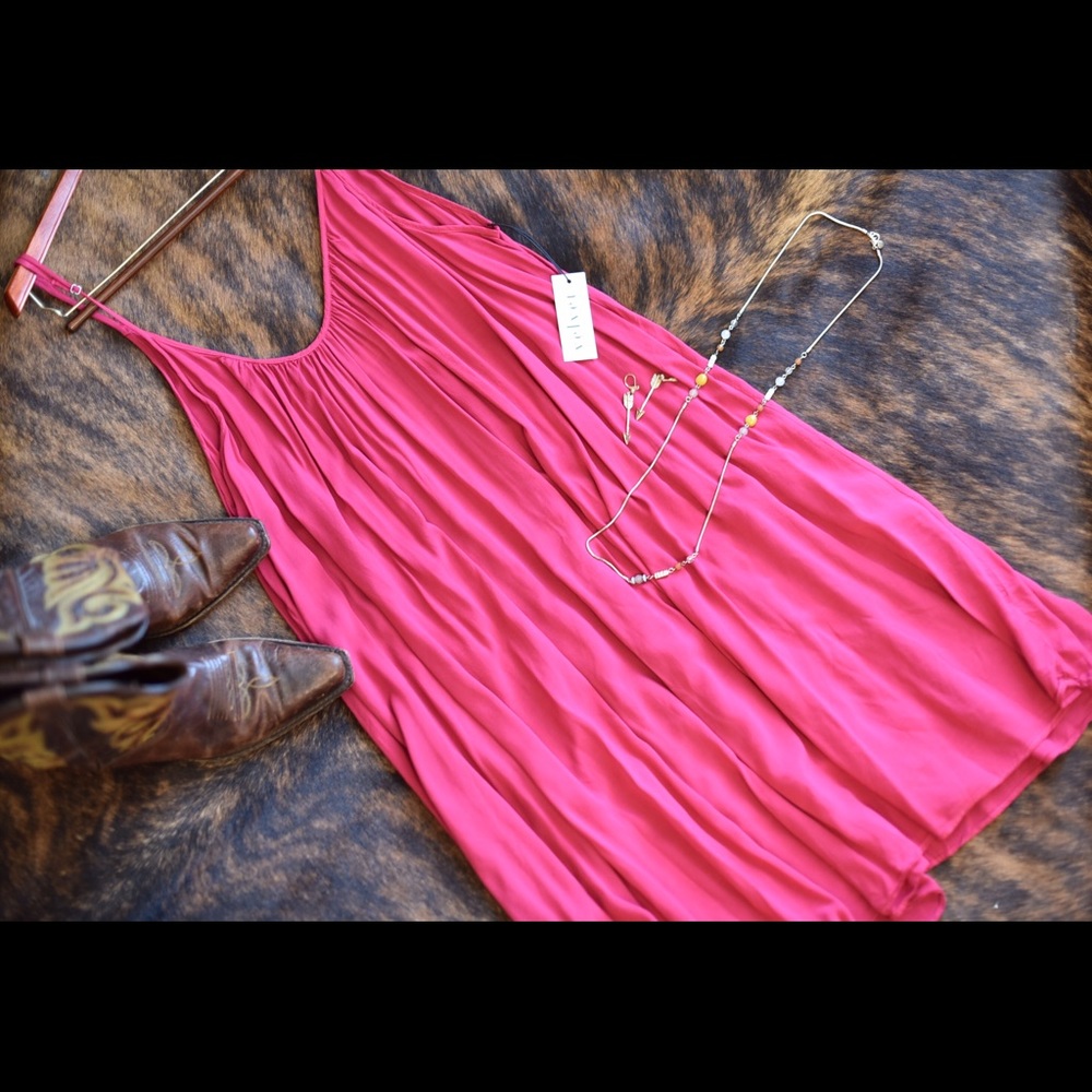 NWT Velvet by Graham & Spencer Dress • Magenta