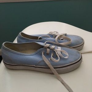 Baby blue vans