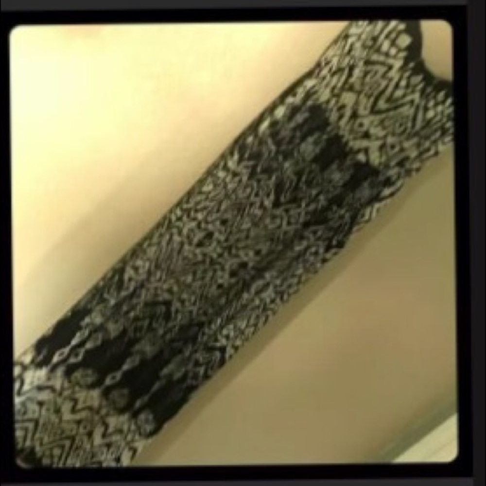 Strapless maxi dress with pockets