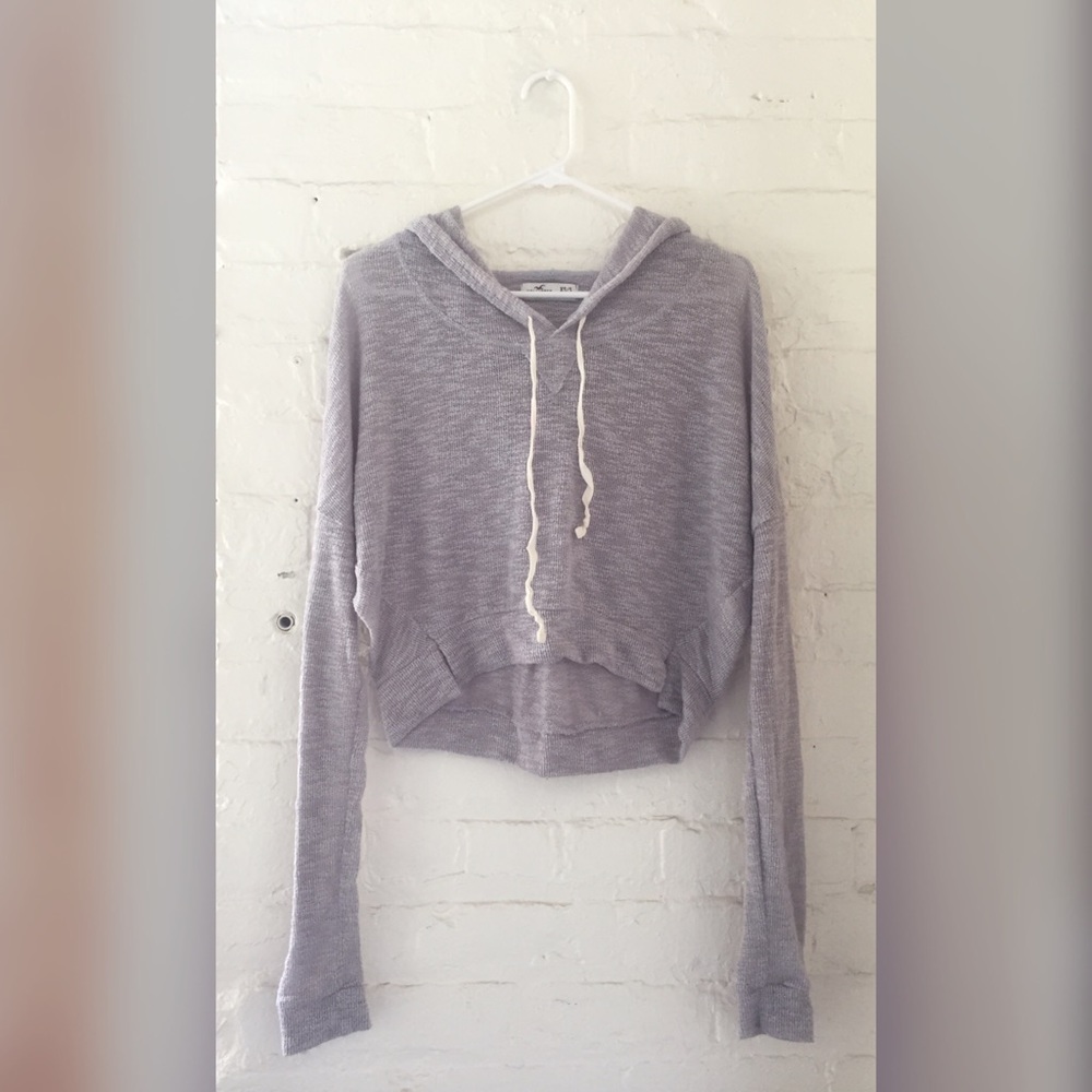 Sheer High-Low Hoodie
