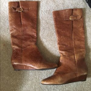 Brown Leather Boots