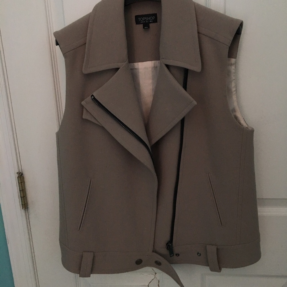 TOP SHOP Moto vest