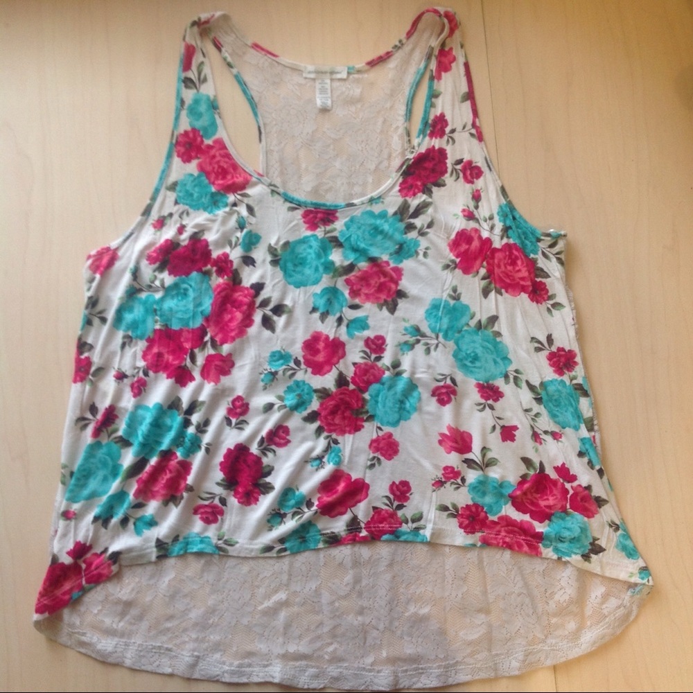 🚨 Floral & Laced Tank Top | Ambience Apparel