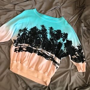 Billabong tie-die sweater