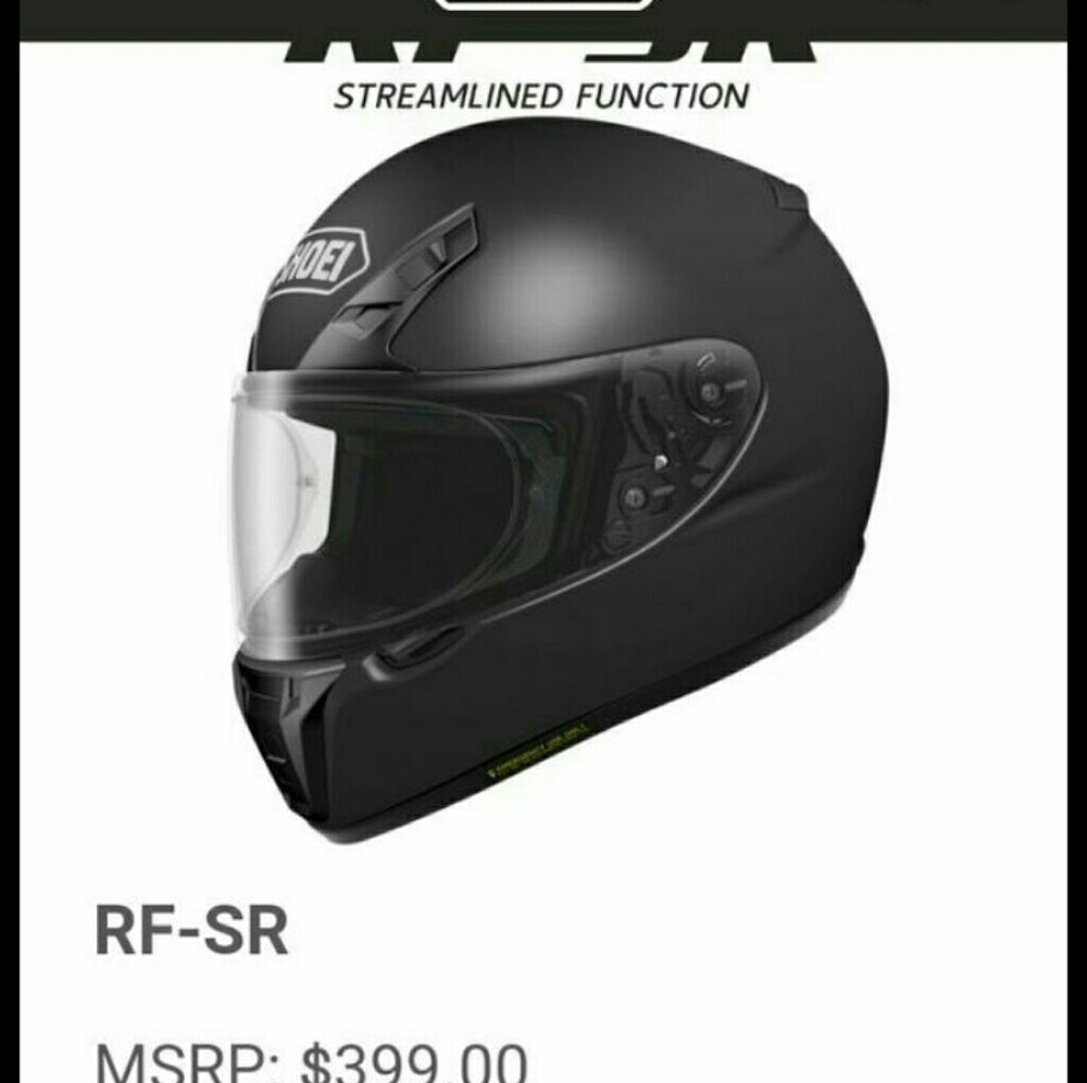 Shoei RF-SR Matte black