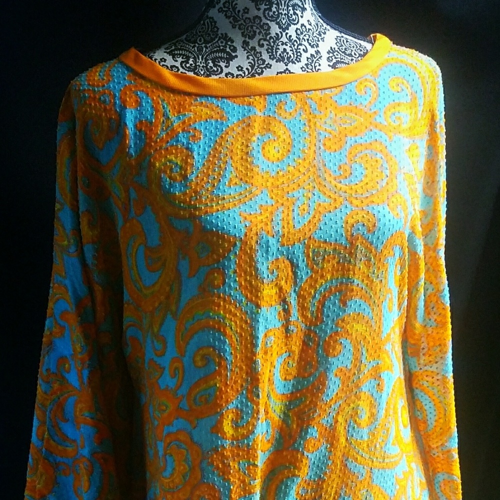 Vintage 60's funky retro mod shift dress