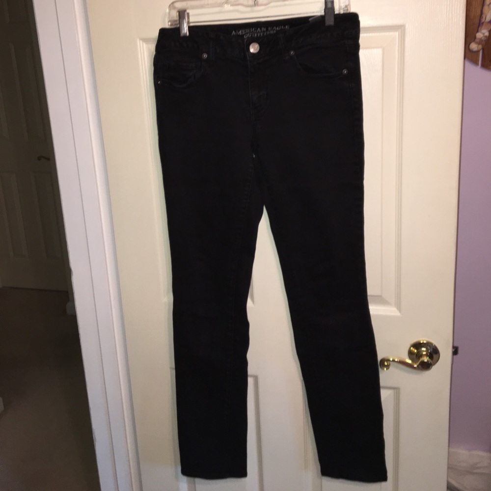 🖤American Eagle black skinny jeans🖤