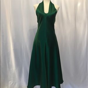 Silk Banana Republic Midi Cocktail Dress
