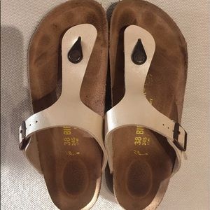 Birkenstock Gizeh Birko-Flor "Antique Lace" color