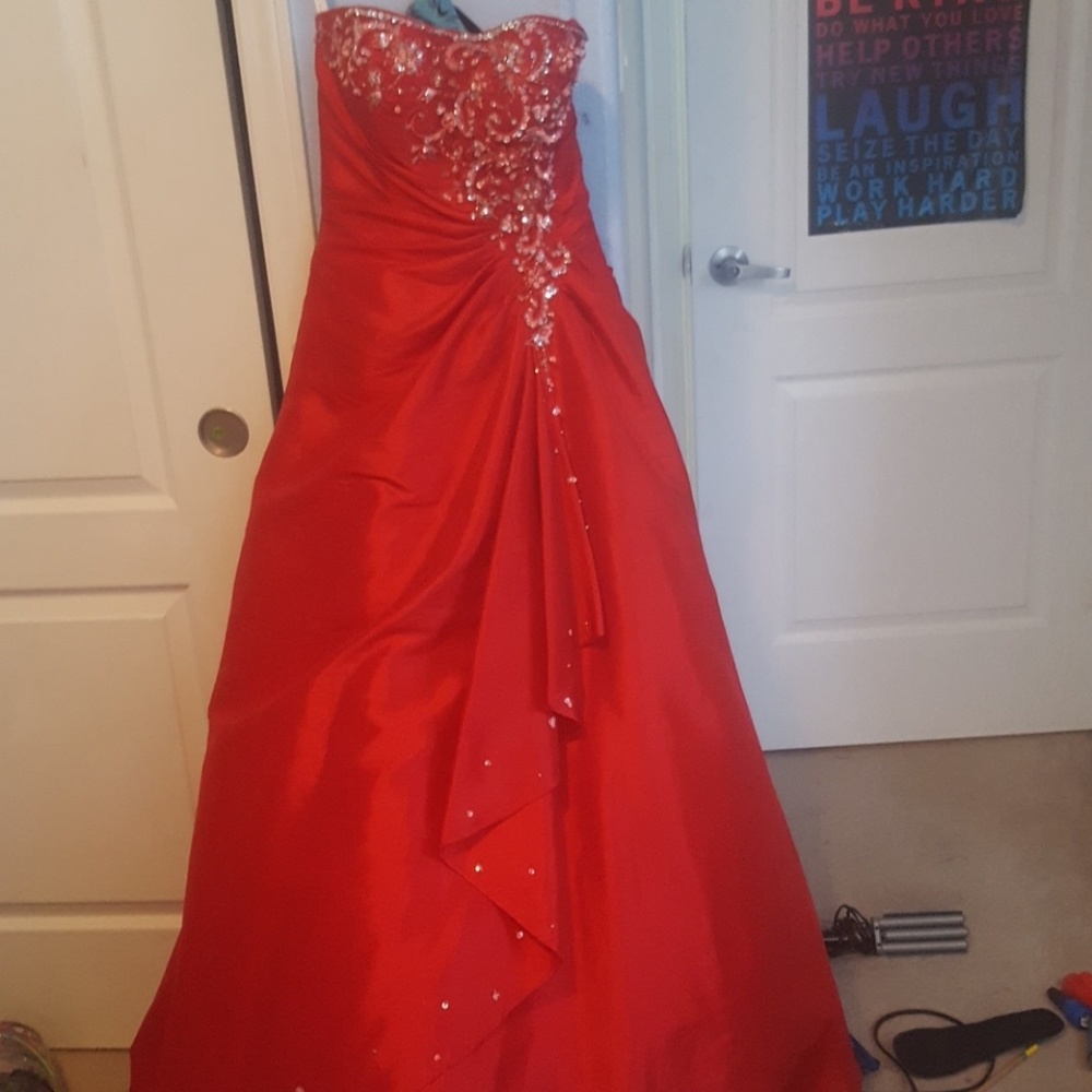 Maxi Alfred Angelo dress
