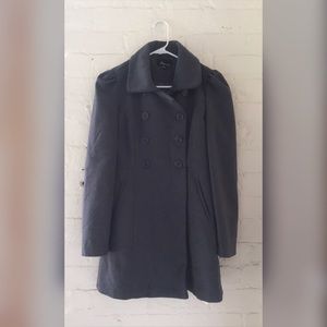 Long Gray Peacoat