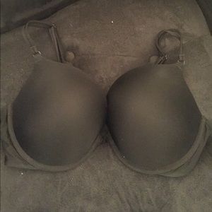 Black Victoria's Secret Push Up Bra in a size 38D