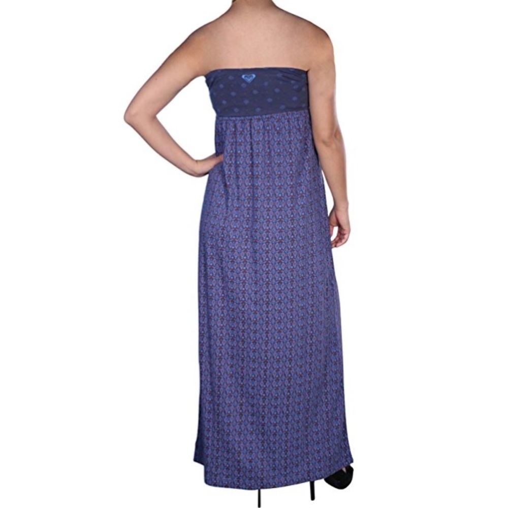 🆕ROXY Juniors Wild West Strapless Maxi Dress - Picture 3 of 6