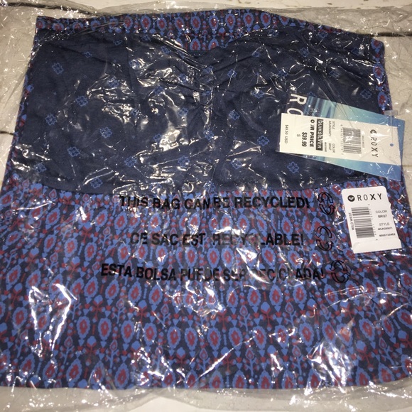 🆕ROXY Juniors Wild West Strapless Maxi Dress - Picture 5 of 6