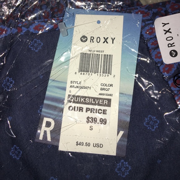 🆕ROXY Juniors Wild West Strapless Maxi Dress - Picture 6 of 6