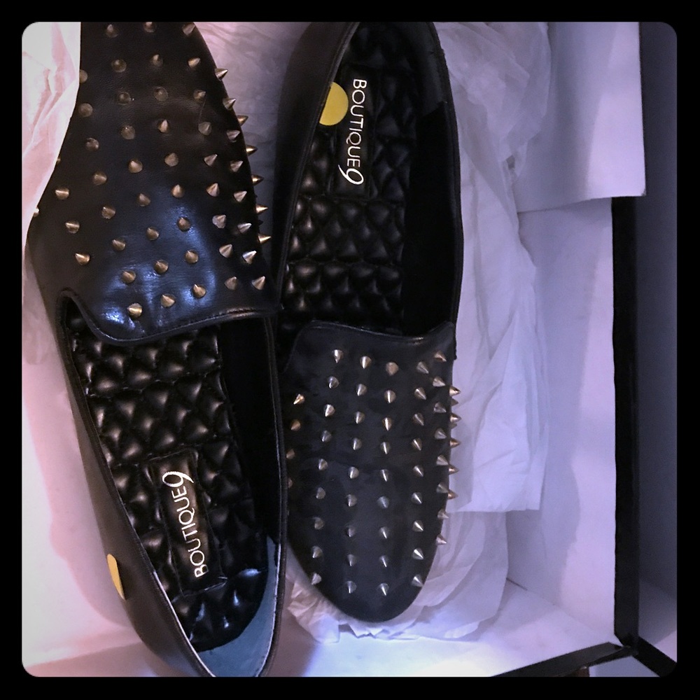 New spike loafers