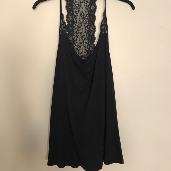 Express Black Lace Tank - Picture 2 of 3