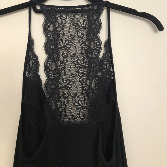 Express Black Lace Tank - Picture 3 of 3