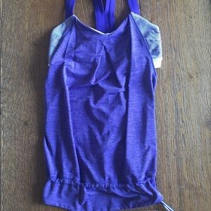 Lululemon purple tank