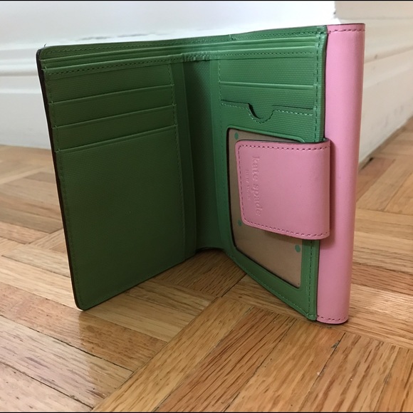 kate spade Bags Pink And Green Kate Spade Wallet Poshmark