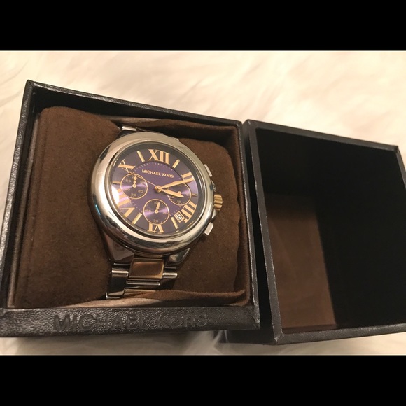 Womens Michael Kors MK5758 Camille TwoTone Watch main image 6