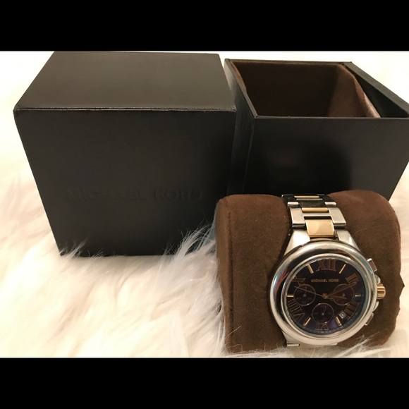 Womens Michael Kors MK5758 Camille TwoTone Watch main image 7