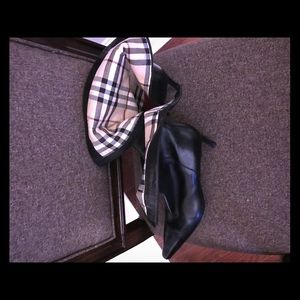 Burberry boots!