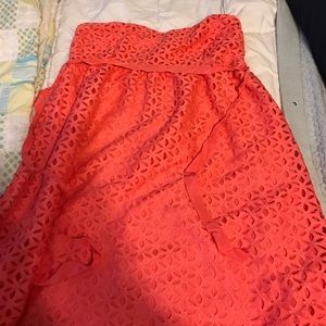 Strapless Motherhood Maternity dress