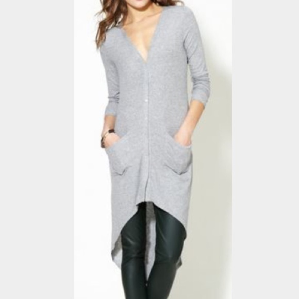 Tart Kaley Long High Low cardigan duster
