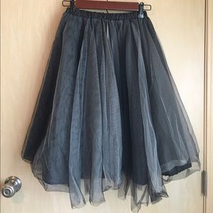 Tulle skirt