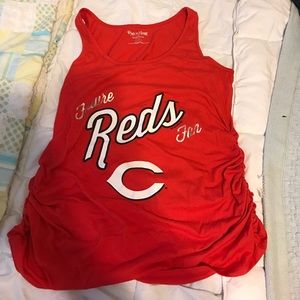 Reds baseball shirt-Maternity