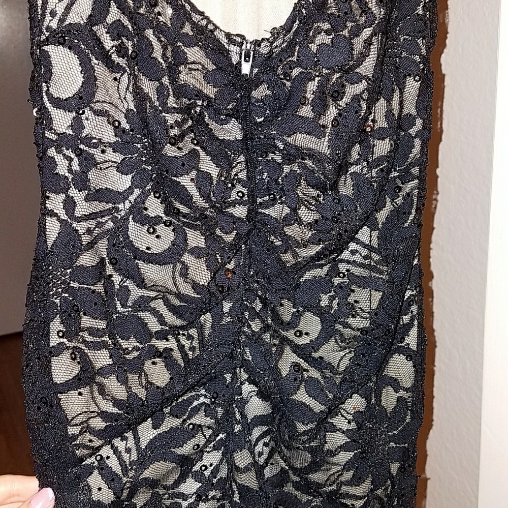 ⤵️Reduced! Gorgeous Black Lace Formal Evening Gown - Picture 6 of 6
