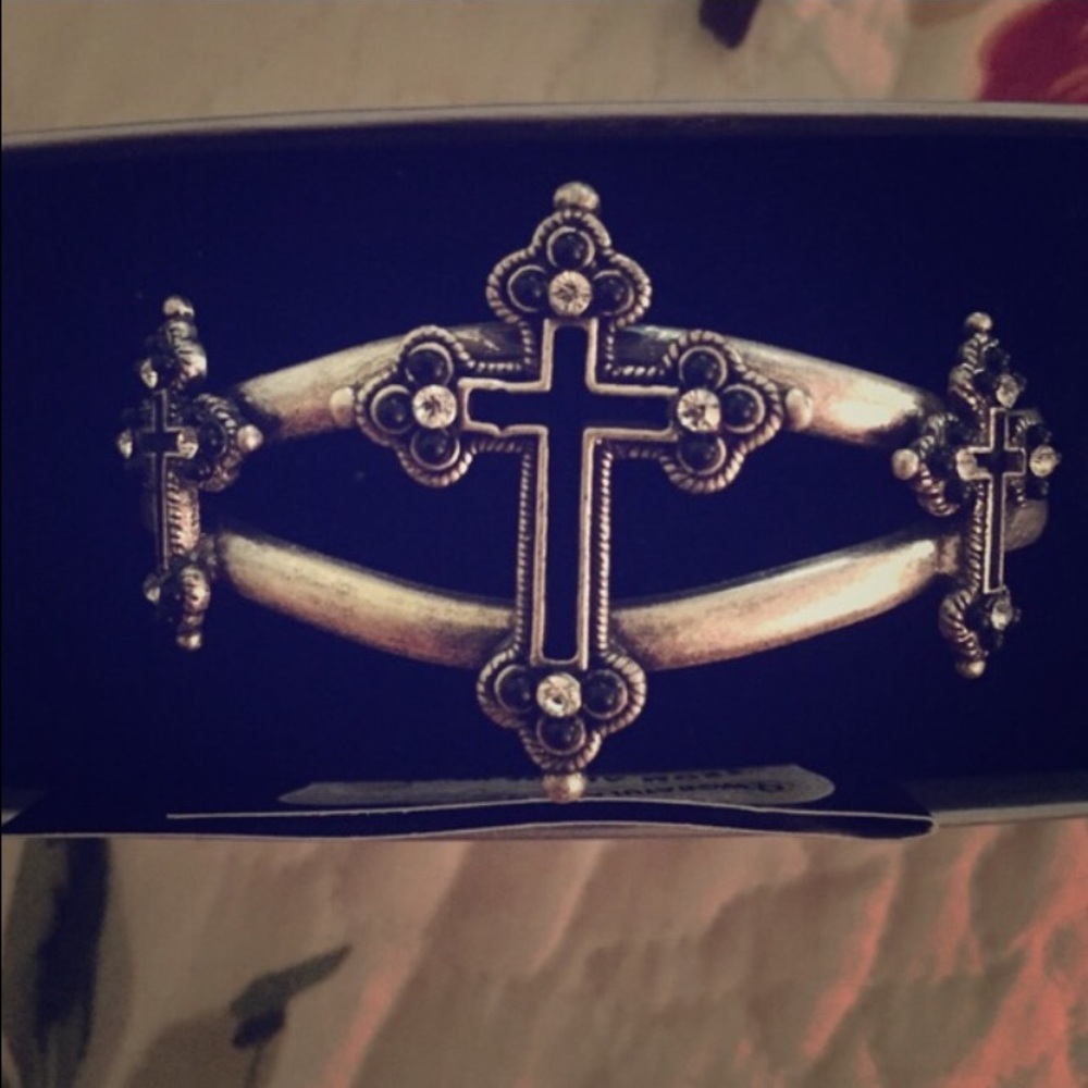 Montana Silver Smith Cross Bracelet