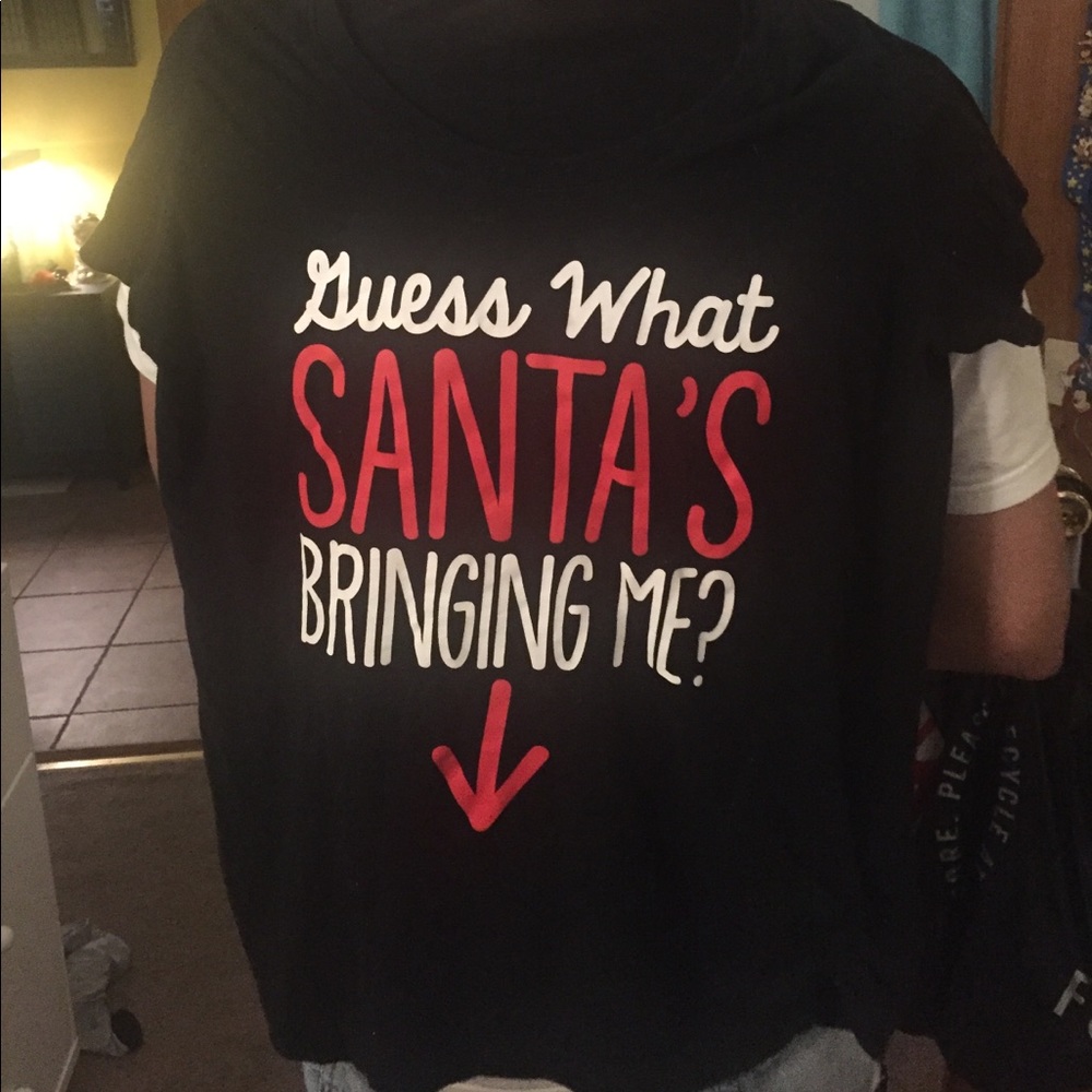 Maternity Christmas shirt